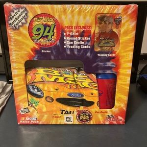VTG Rare 1998 All Over Print Bill Elliot McDonald’s Nascar T-Shirt Box Set XXL